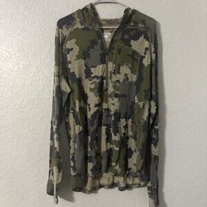 KUIU Ultra Merino 145 Zip-T Hunting Hoodie-Large